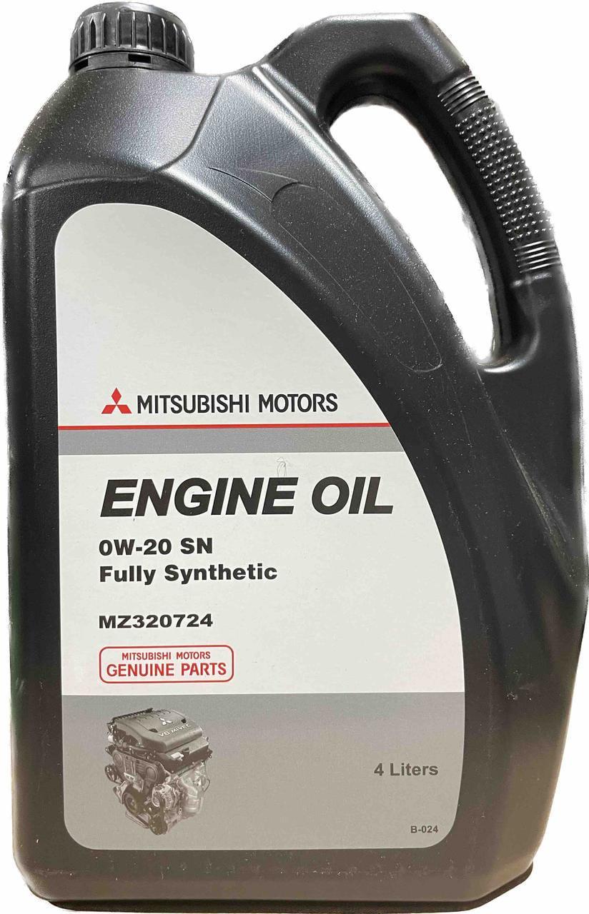 Моторное масло Mitsubishi Engine Oil 0W-20 4 л (MZ320724) Моторное масло Mitsubishi Engine Oil 0W-20 4 л (MZ320724)