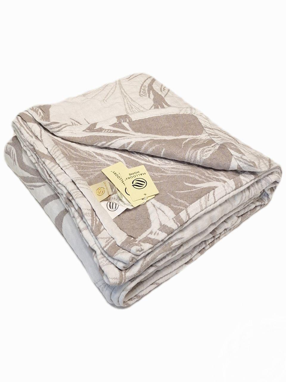 Покрывало муслиновое Malloory Home 150x200 см Бежевый (1244) - фото 2 Покрывало муслиновое Malloory Home 150x200 см Бежевый (1244) - фото 2