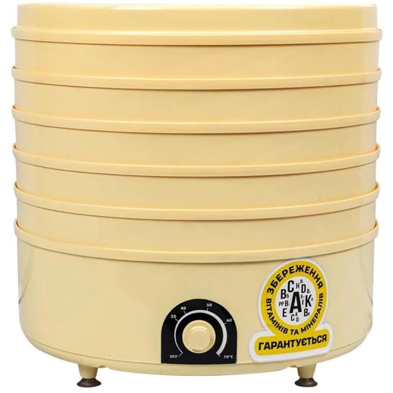 Сушилка для овощей/фруктов Rovel RL026Y 520 Вт 5 уровней 20 л (ML-04650)