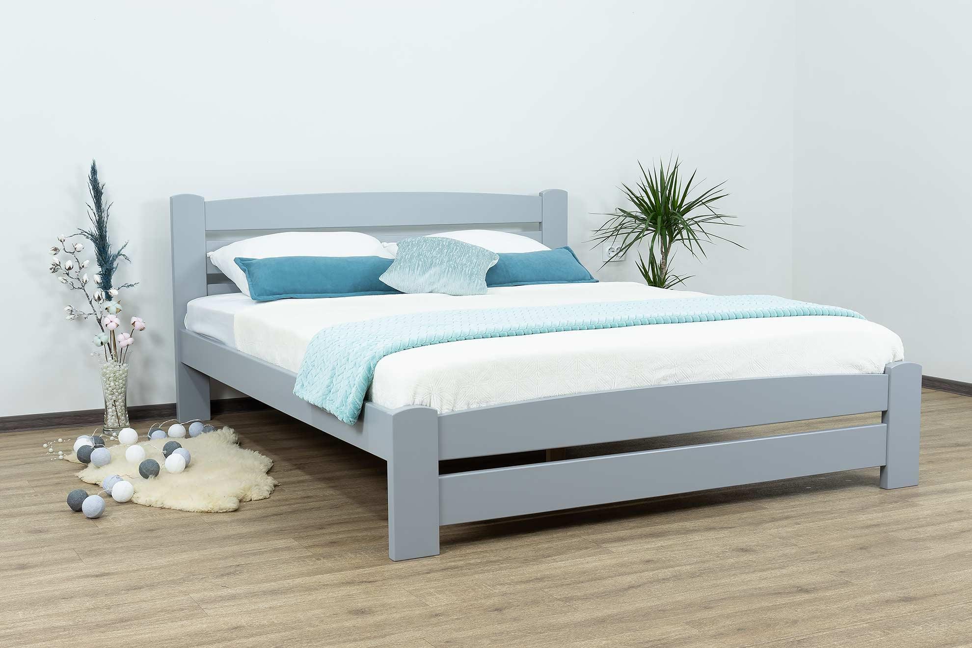 Ліжко класичне двоспальне Дрімка Дональд MAXI дерево бук покриття лак 200х200 см Сірий (49870) Ліжко класичне двоспальне Дрімка Дональд MAXI дерево бук покриття лак 200х200 см Сірий (49870)