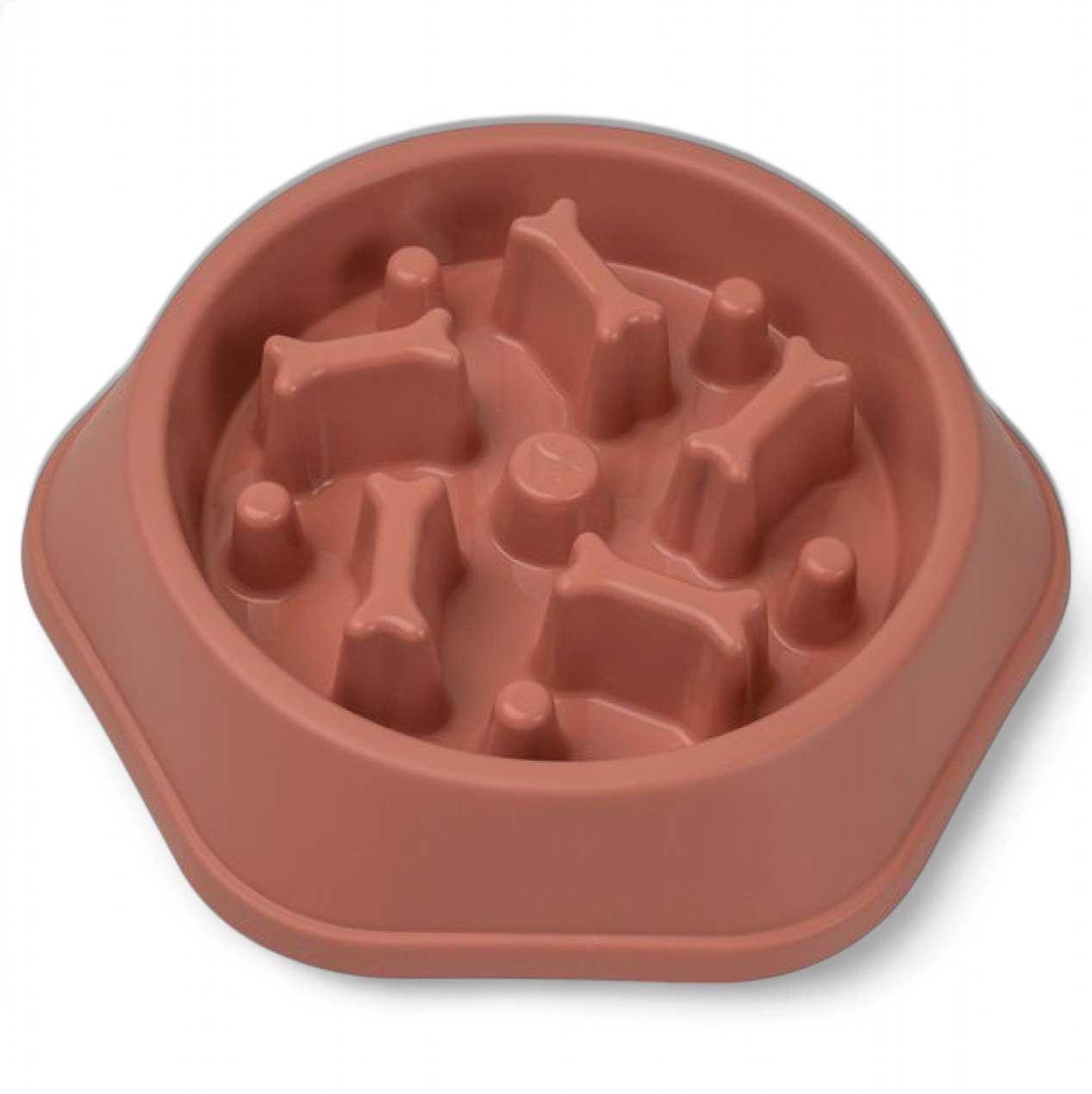 Миска-лабіринт для повільного годування пластик 24x5 см