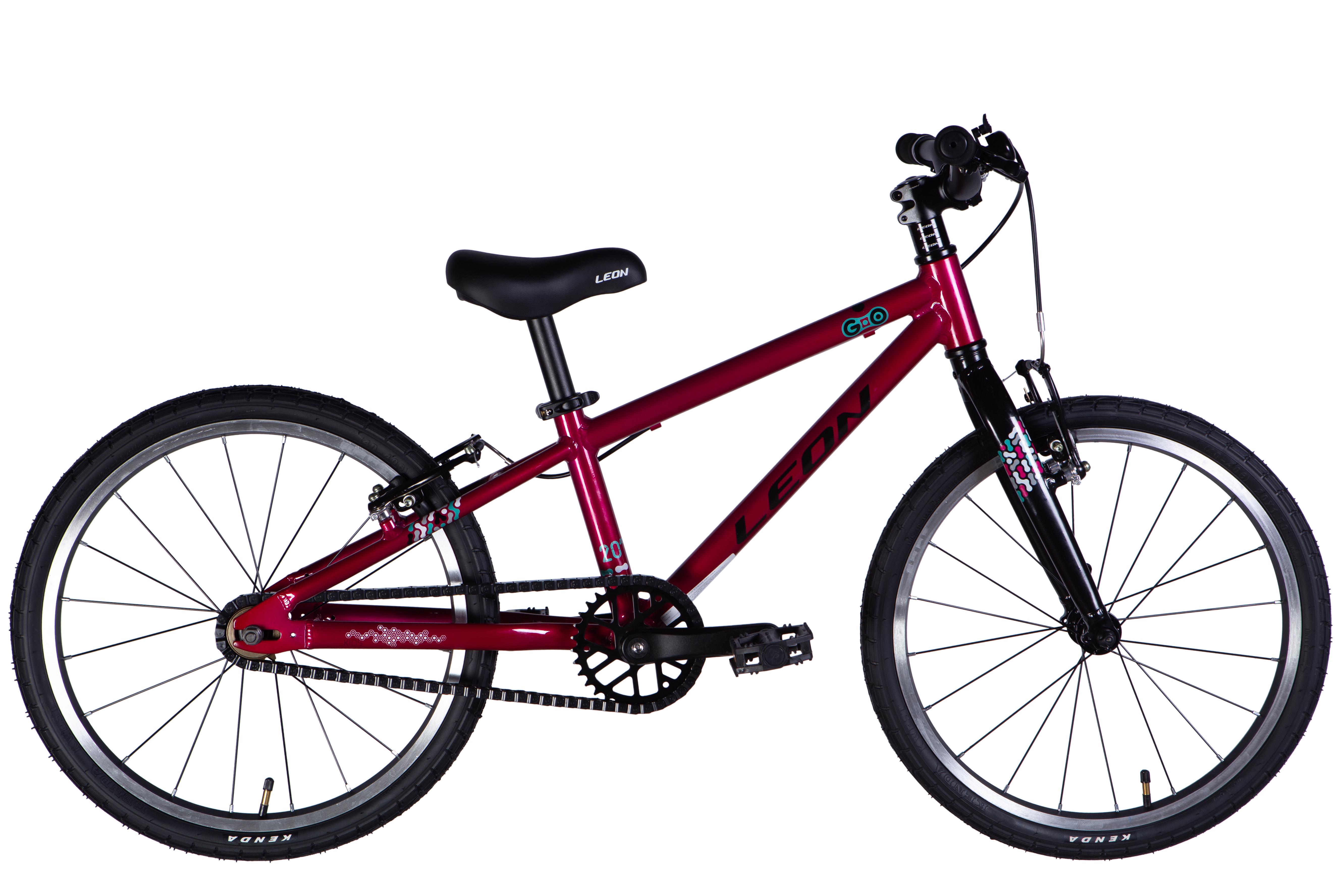 Велосипед Leon 2025 GO Vbr FR AL 20" рама 10" Малиновий (OPS-LN-20-021) Велосипед Leon 2025 GO Vbr FR AL 20" рама 10" Малиновий (OPS-LN-20-021)