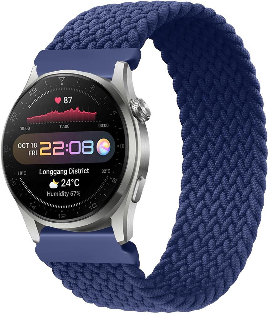 Ремешок Solo Loop для Huawei Watch 3 Pro (155 мм) Blue (22571-28)