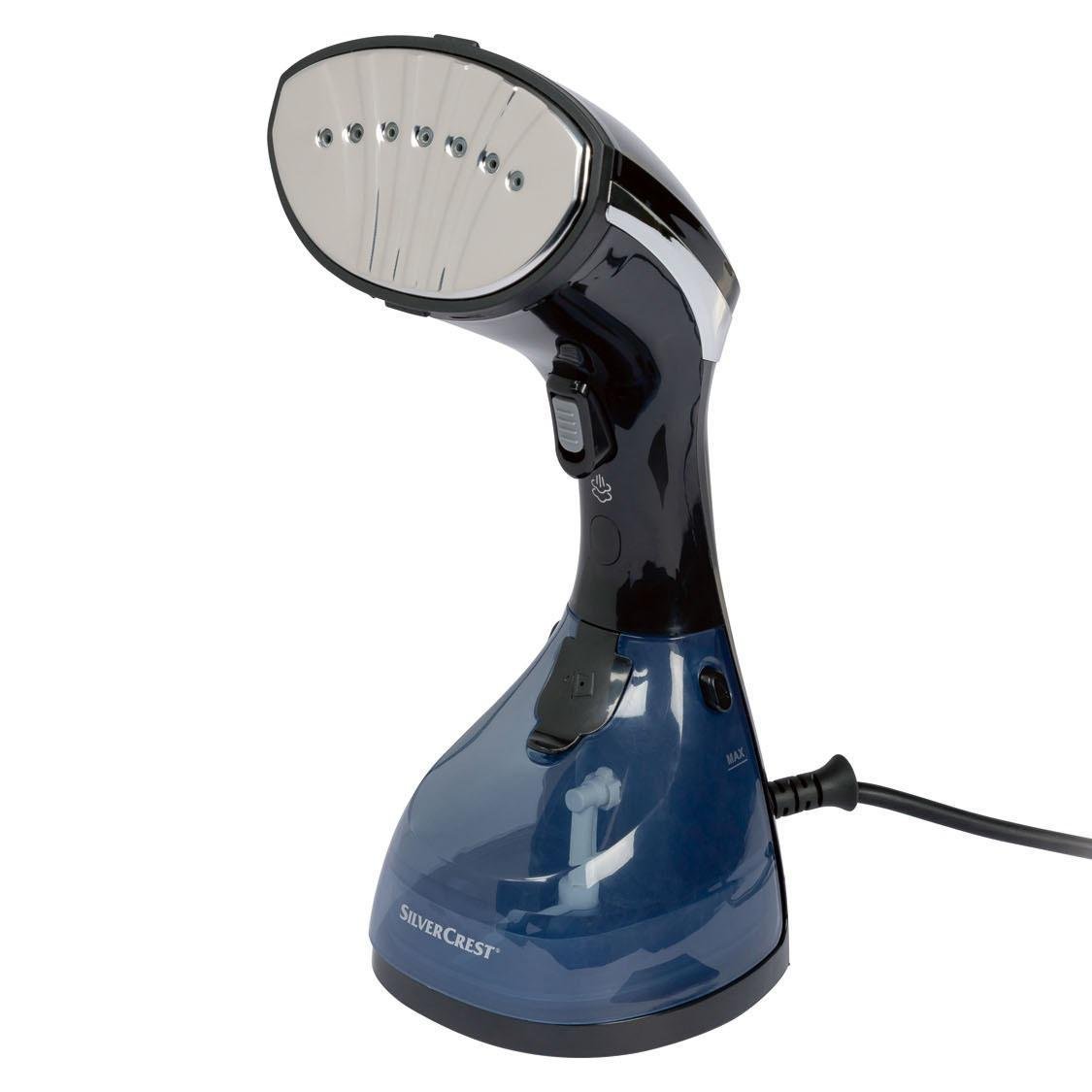 Паровой утюг для одежды с щеткой Silver Crest SDMF 1300 B1 1400 Вт Black/Blue - фото 8