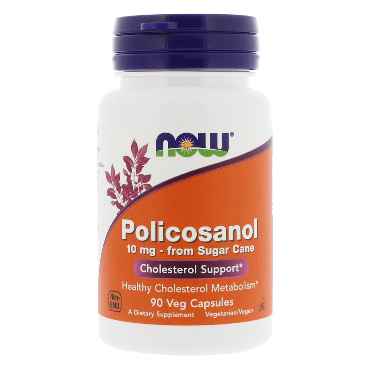 Поликозанол Now Foods Policosanol 10 мг 90 гелевых капсул (NF1823) Поликозанол Now Foods Policosanol 10 мг 90 гелевых капсул (NF1823)
