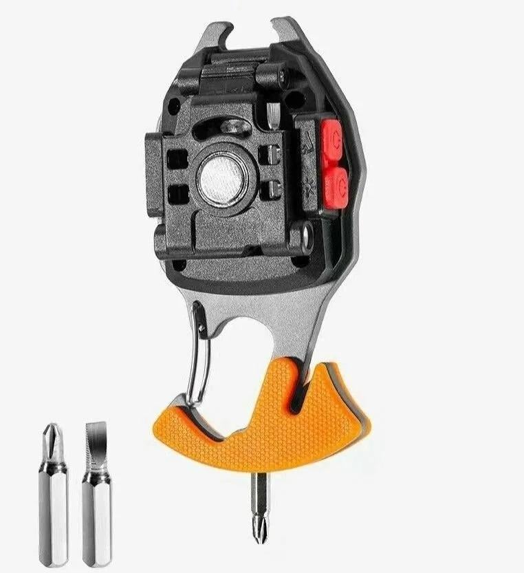 Ліхтарик акумуляторний LED з Type-C 7 режимів з прикурювачем/ карабіном/магнітом - фото 4 Ліхтарик акумуляторний LED з Type-C 7 режимів з прикурювачем/ карабіном/магнітом - фото 4