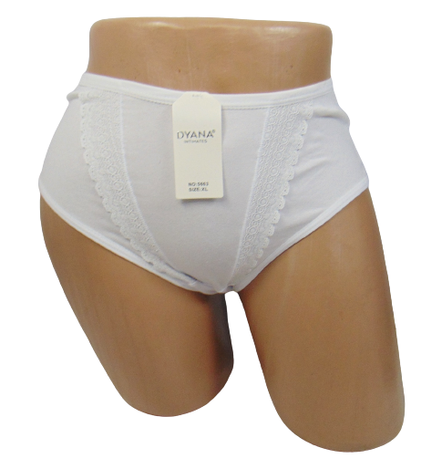 Женские трусы Diana 5663 XL Белый (1679539529)