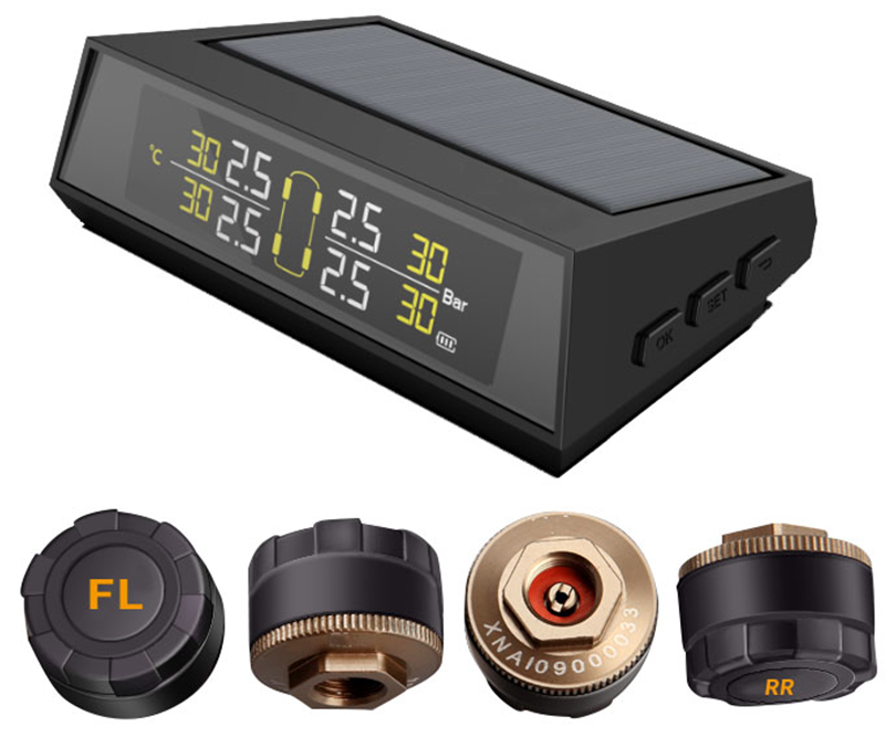 Система контроля давления и температуры в шинах TPMS T91W внешние датчики Система контроля давления и температуры в шинах TPMS T91W внешние датчики