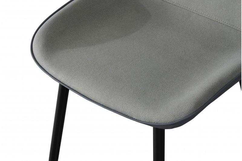 Кухонний стілець Мікс Меблі Аякс Чорний/Сірий (26721091) - фото 3 Кухонний стілець Мікс Меблі Аякс Чорний/Сірий (26721091) - фото 3