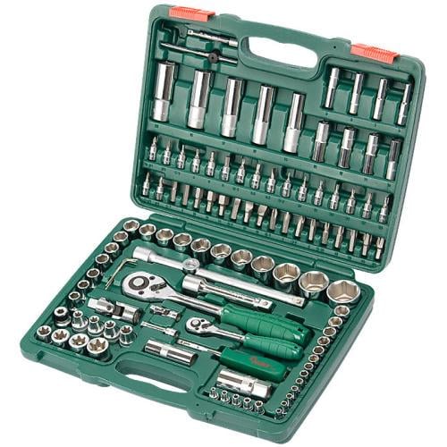 Набор торцевых головок Hans профессиональный 1/4" DR4-14 мм и 1/2" DR10-32 мм 108 пр. (TK-108)