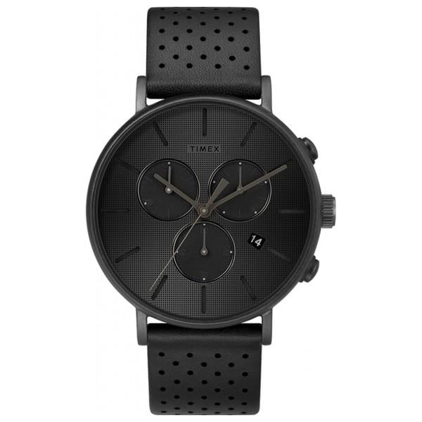 Наручний годинник чоловічий Timex Fairfield Chrono Supernova кварцевий Black (Tx2r79800) Наручний годинник чоловічий Timex Fairfield Chrono Supernova кварцевий Black (Tx2r79800)