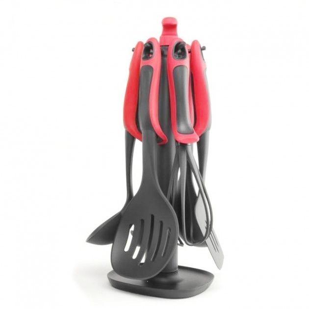 Набор кухонных принадлежностей Kitchen Tools 7 пр. Красный (784775607) Набор кухонных принадлежностей Kitchen Tools 7 пр. Красный (784775607)