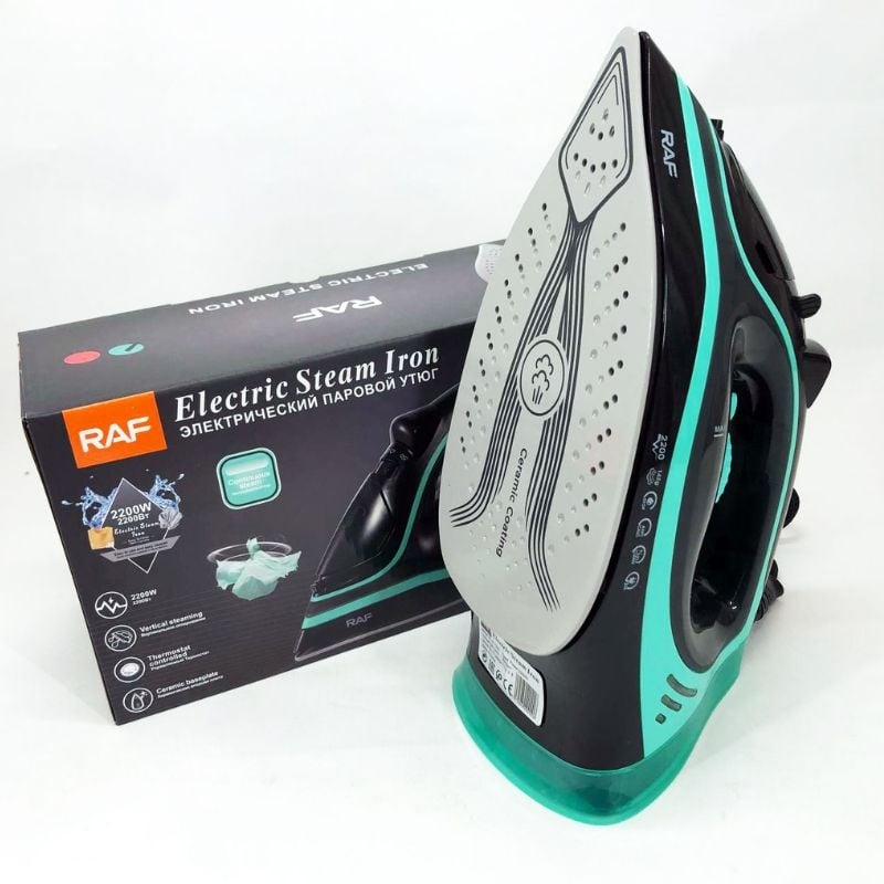 Утюг RAF R.1250B керамическая подошва 2200 W (tf7117) - фото 4 Утюг RAF R.1250B керамическая подошва 2200 W (tf7117) - фото 4