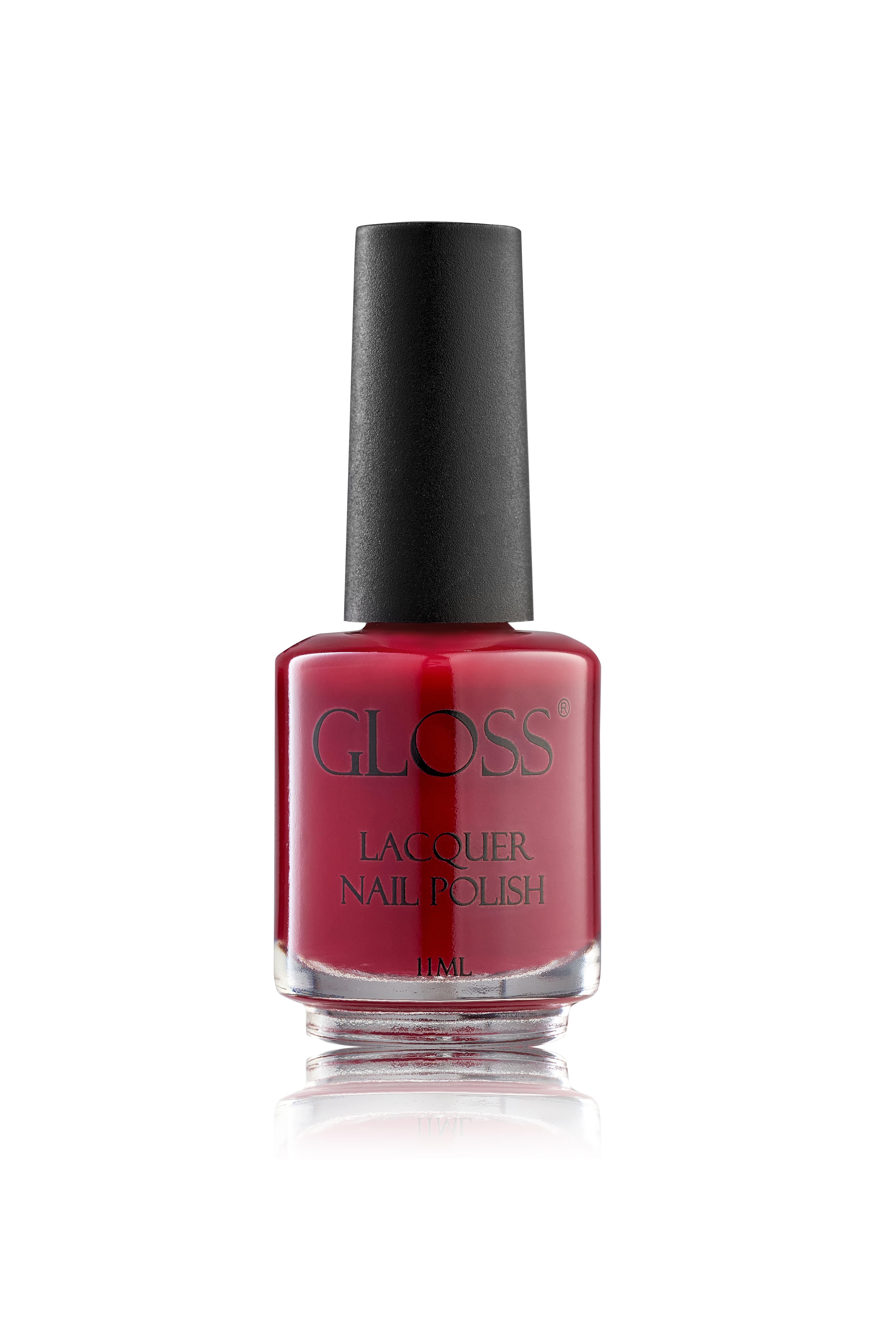 Лак для ногтей GLOSS company Lacquer Nail Polish 11 мл вишневый №025 (689713)