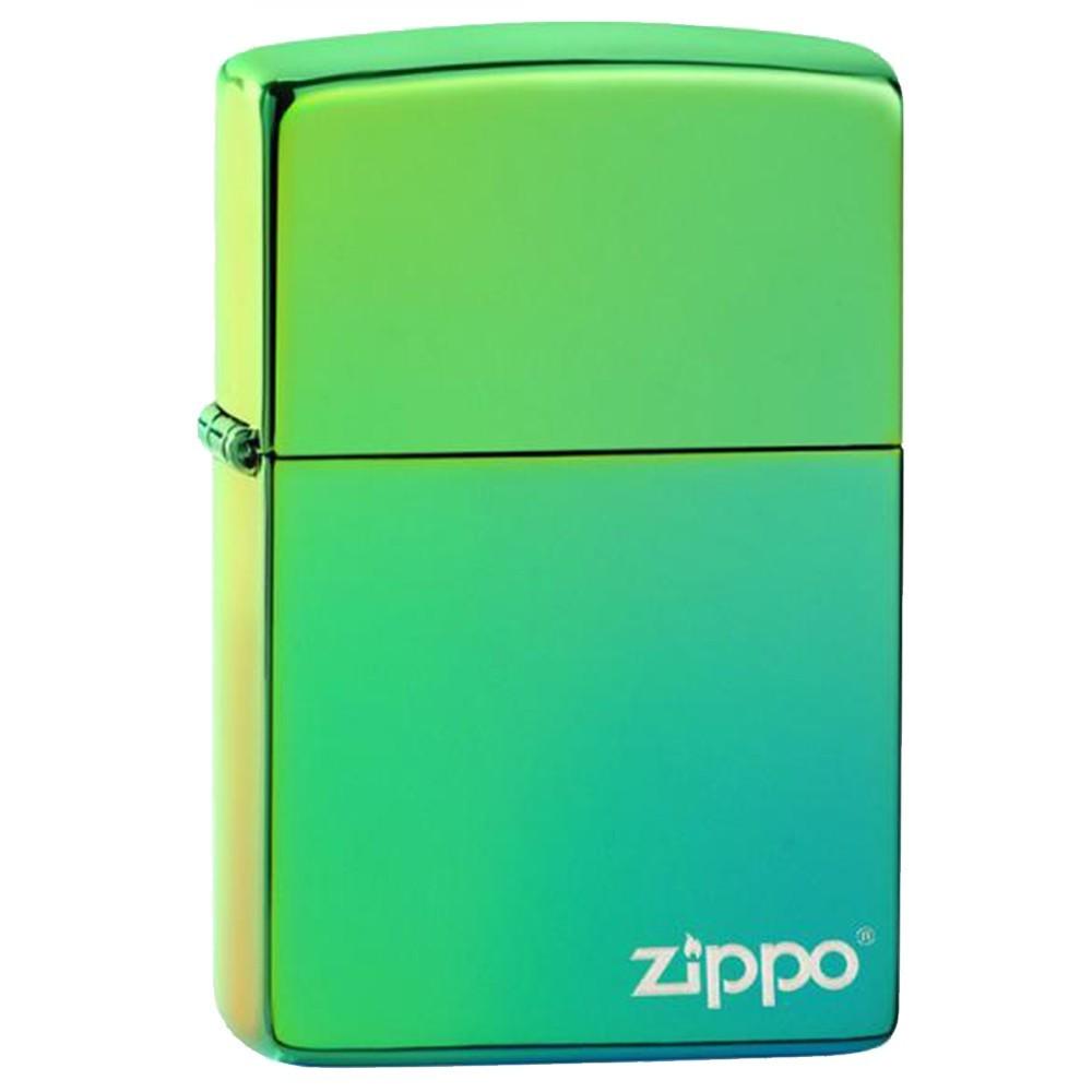 Зажигалка ZIPPO Reg HP Teal Logo 49191 ZL (146412)