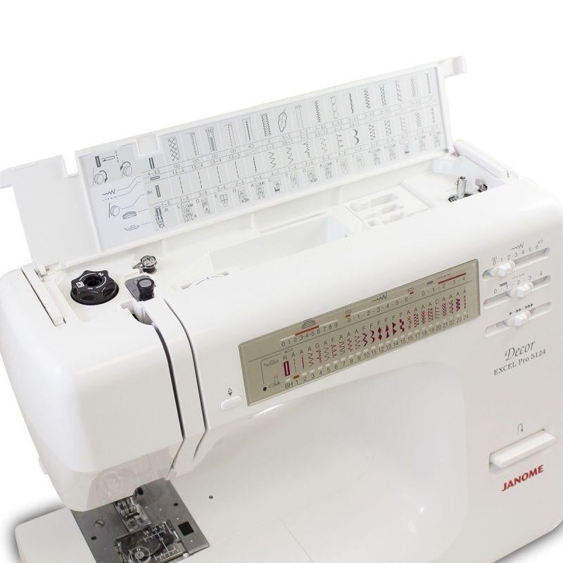 Швейна машинка Janome Decor Excel Pro 5124 - фото 6