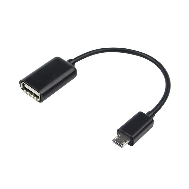 Переходник Micro USB OTG → USB-A Female для Raspberry Pi Zero/Android (00-00030462)