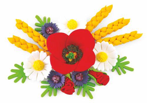 Квіти їстівні з цукрової мастики на торт (1540114027)