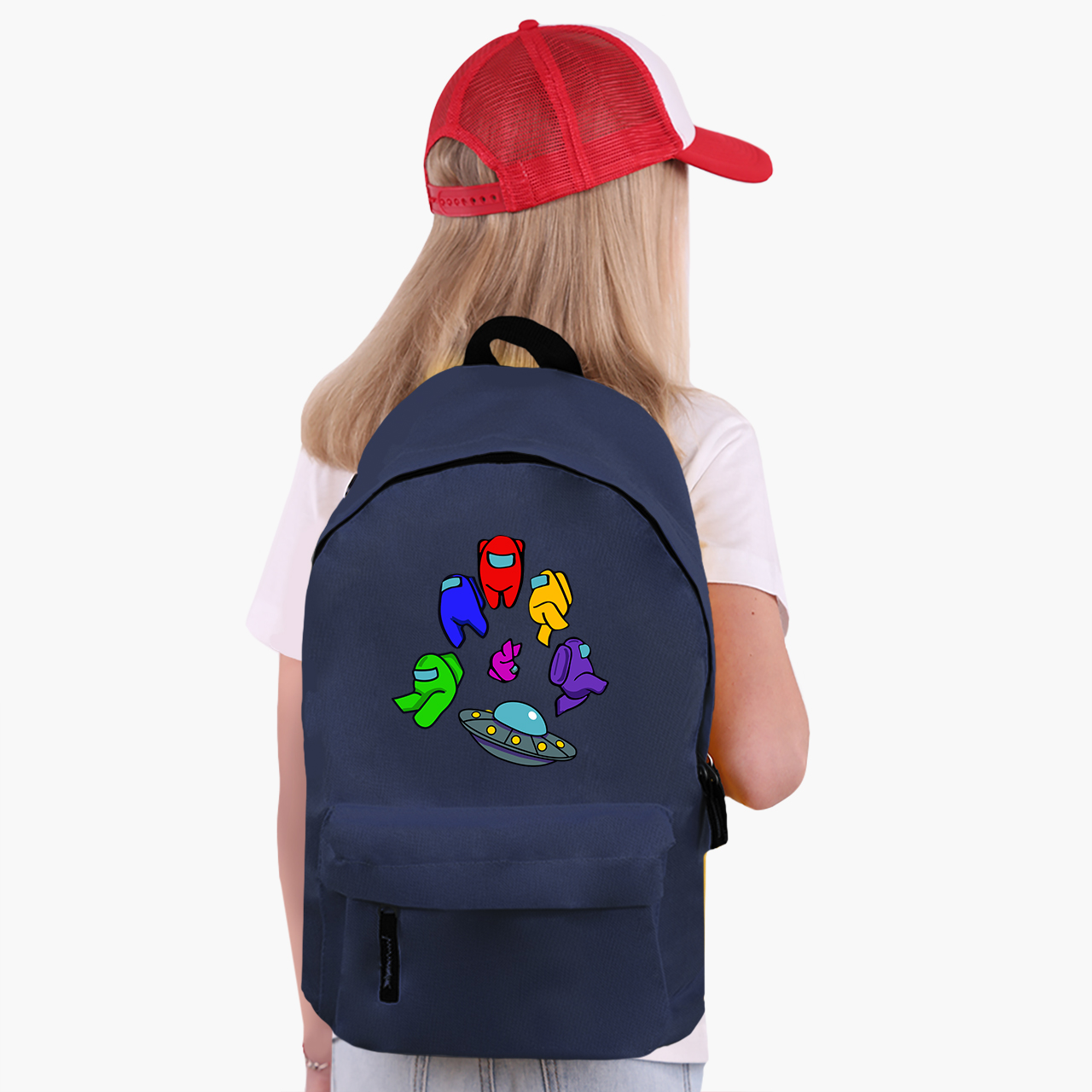 Рюкзак детский Among Us Темно-синий (9263-2585-NB) - фото 2 Рюкзак детский Among Us Темно-синий (9263-2585-NB) - фото 2