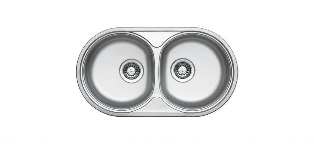 Мойка кухонная Ukinox FAL 780.435 20 GT 6K декор