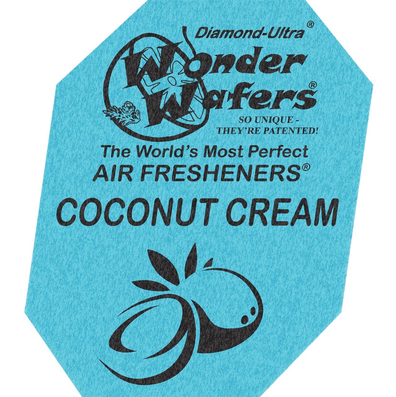 Ароматизатор в пластинке Wonder Wafers Coconut Cream 65х50 мм (1789293084)