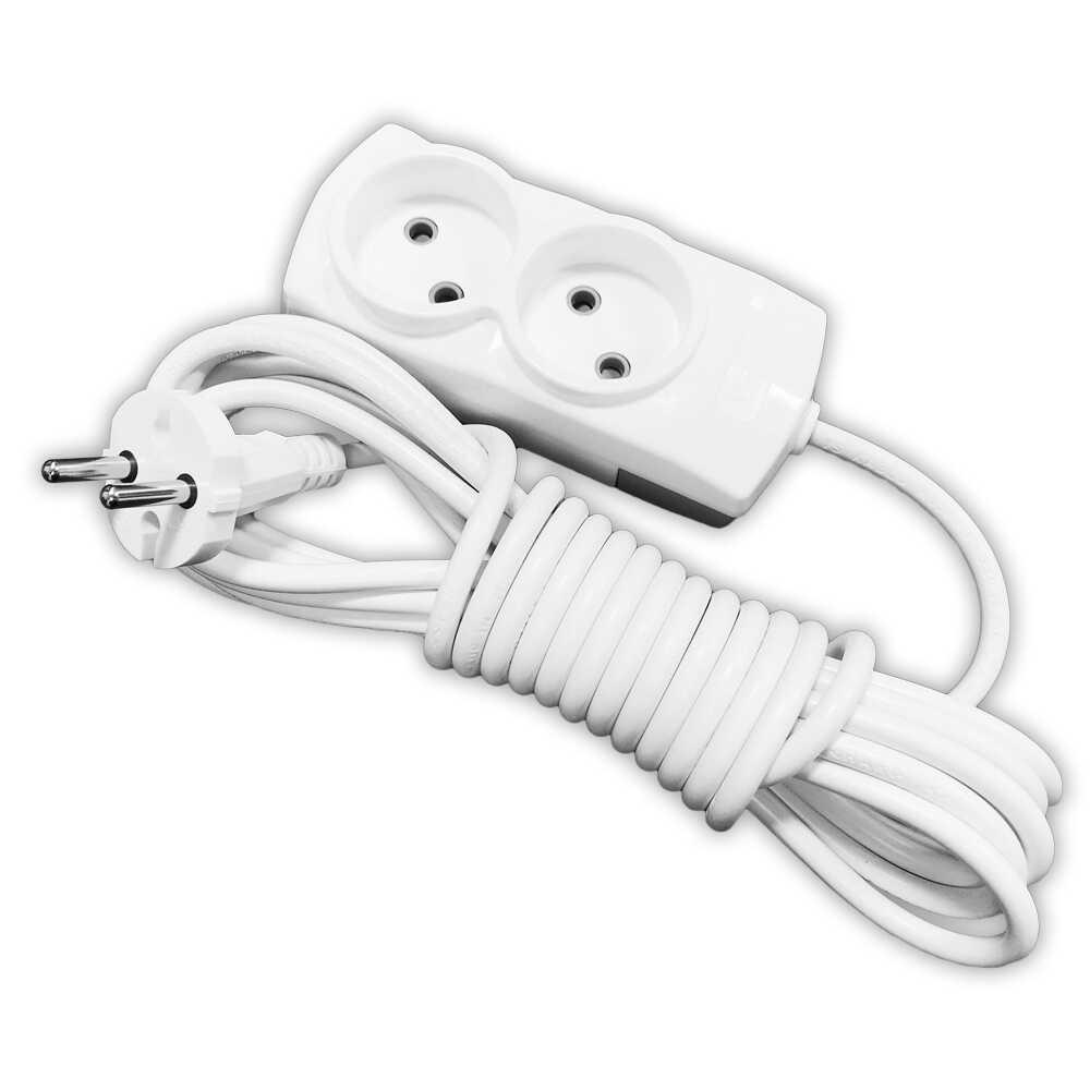 Удлинитель Violux 2 гн. 5 м без заземления (920470)