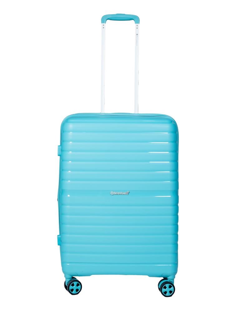 Чемодан средний Snowball 49203 полипропилен M Голубой