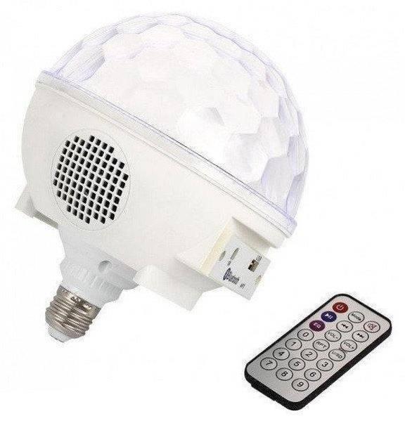 Диско-шар LED Cryst armagic ball light E27 997 BT с пультом (13-1-27997) - фото 3