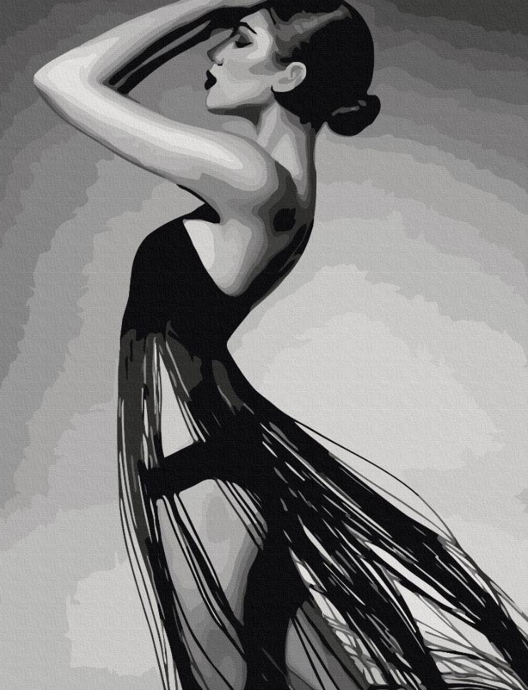 Картина по номерам BrushMe BS51645 В ритме чувств 40х50 см (L067923)