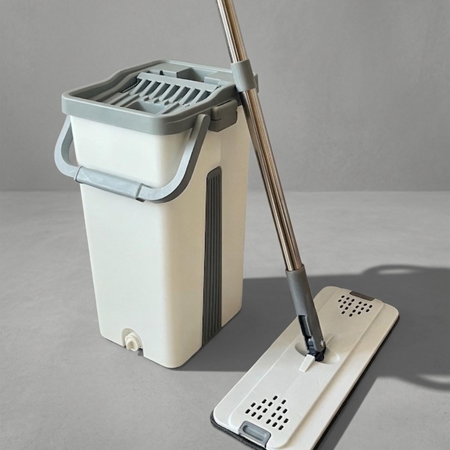 Швабра с отжимом и ведром 8 л (33357443) Швабра с отжимом и ведром 8 л (33357443)