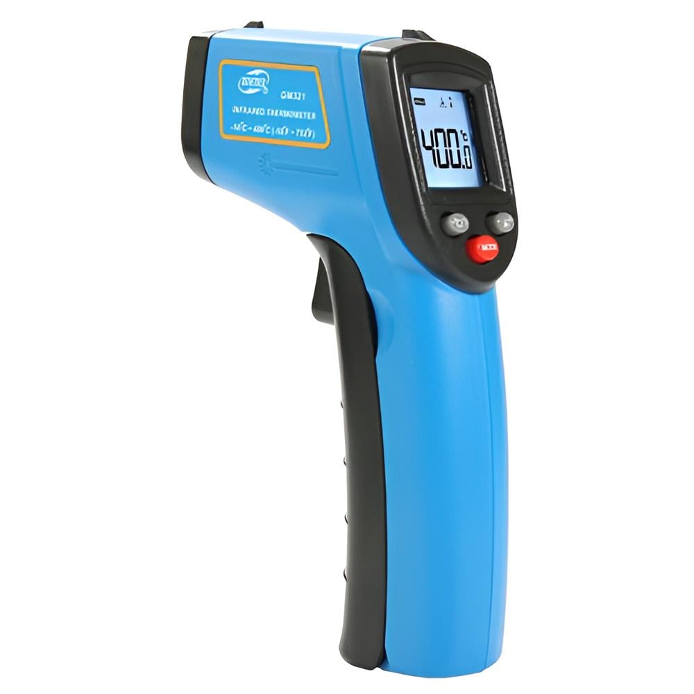 Пирометр BENETECH GM321 инфракрасный с регулируемым EMS -50..400°C Синий (147-112-GM321)