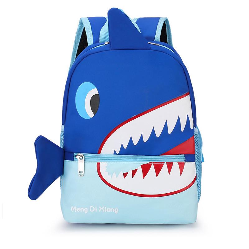 Дитячий рюкзак Lesko 7826 Blue Shark 20-35L (1389750502)