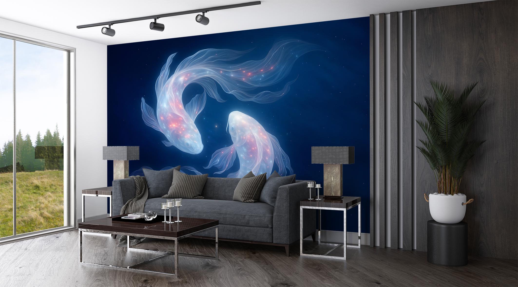 Фотошпалери флізелінові Upstream Рибки Кої 180х120 см (SPF-171/2) - фото 2