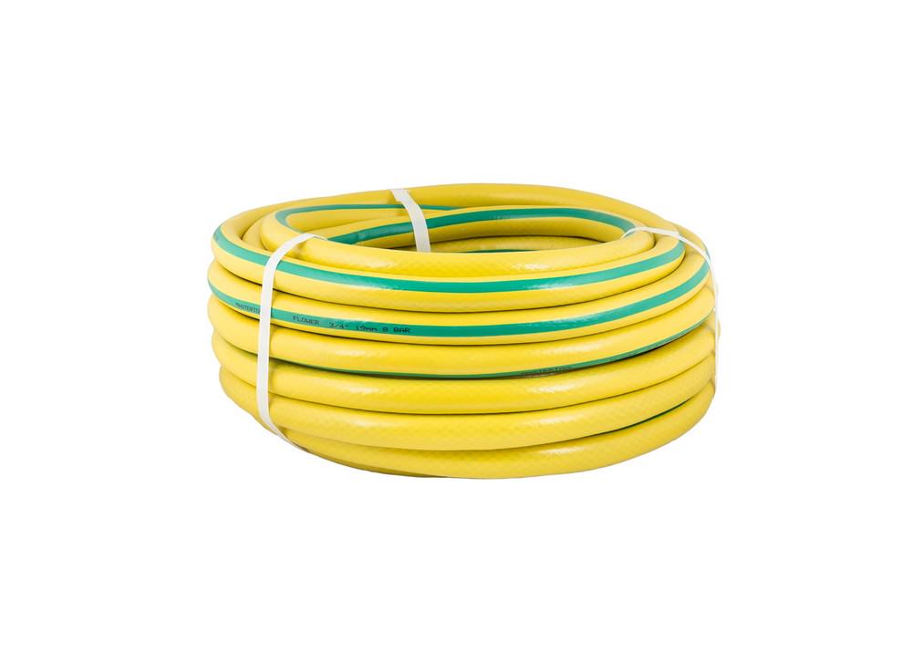 Шланг садовий для поливу Mastertool "FLOWER" ¾" 15 м жовтий 92-1040 (29422)