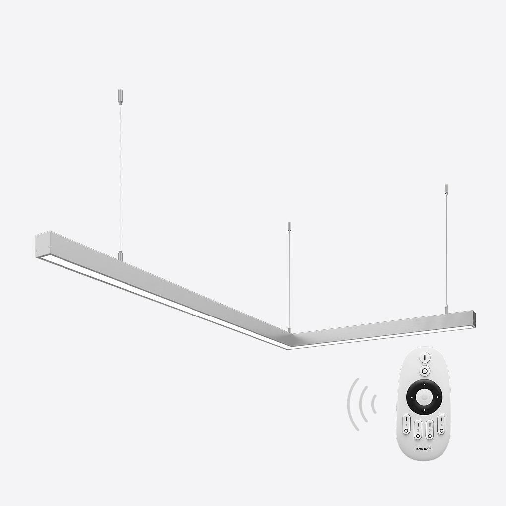 Світильник світлодіодний керований X-LED 80 Вт L-подібний 1000x620x43 мм (LSNL-80d) - фото 2 Світильник світлодіодний керований X-LED 80 Вт L-подібний 1000x620x43 мм (LSNL-80d) - фото 2