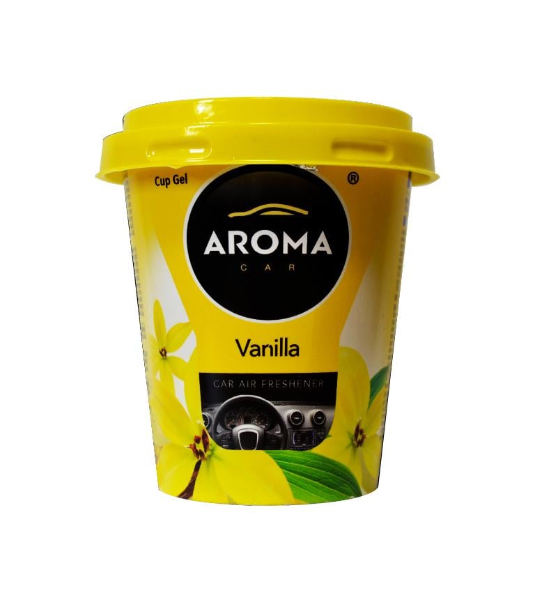 Ароматизатор Aroma Car CUP Gel Green Tea Vanilla 130 г (92782)