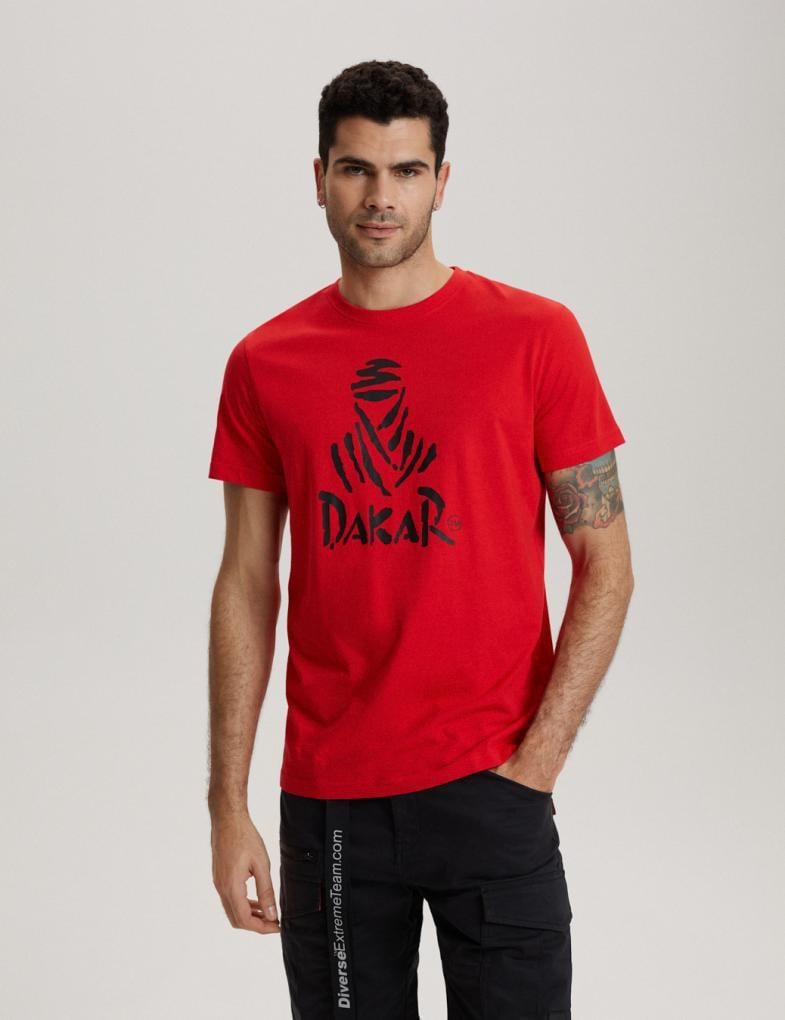 Футболка мужская Diverse DKR LOGO 1 XL Красный (5902598792846)