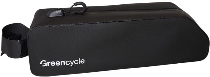Сумка на верхнюю трубу рамы Green Cycle Belt водонепроницаемая 22х6,6х5,7 см Черный (BIB-02-36)