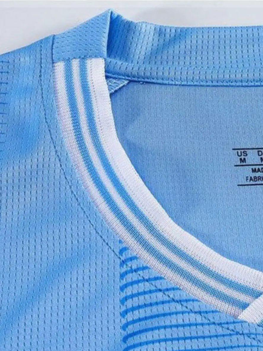 Форма футбольна дитяча Lion De Bruyne 17 Manchester City 2024 р. 20 115-125 см Блакитний (MA-2250-20) - фото 4 Форма футбольна дитяча Lion De Bruyne 17 Manchester City 2024 р. 20 115-125 см Блакитний (MA-2250-20) - фото 4