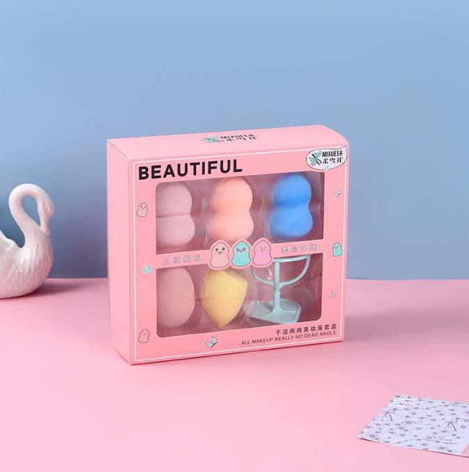 Набір спонжів для макіяжу 11356 6 пр. (4571258) - фото 2 Набір спонжів для макіяжу 11356 6 пр. (4571258) - фото 2