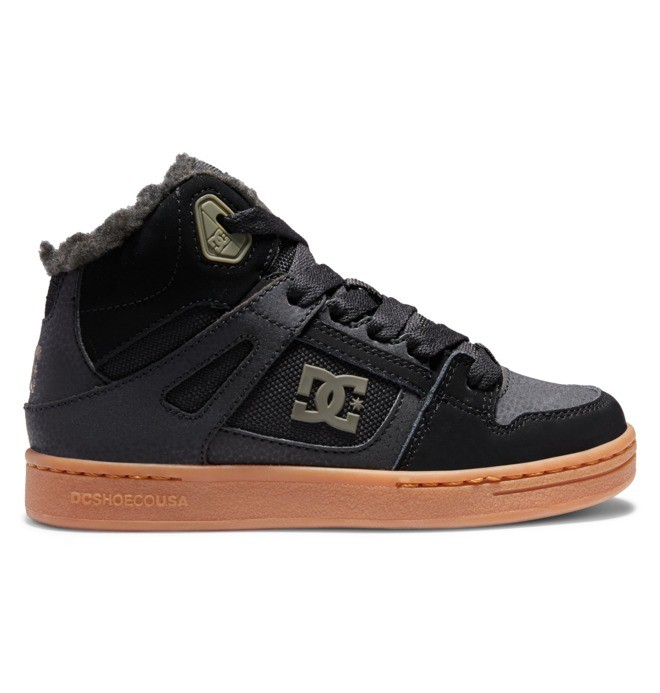 Кросівки DC Shoes Kids Pure High Top Wnt р. 39/7/25,3 см Чорний
