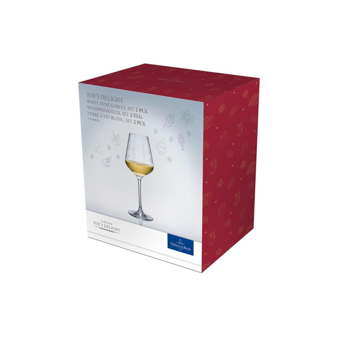 Набор бокалов для белого вина Villeroy & Boch Toy's Delight 2 шт. 380 мл (1137768125)