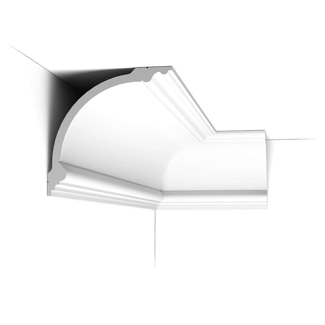Карниз полиуретановый Orac Decor C338 жесткий 184x184x2000 мм (28950263)