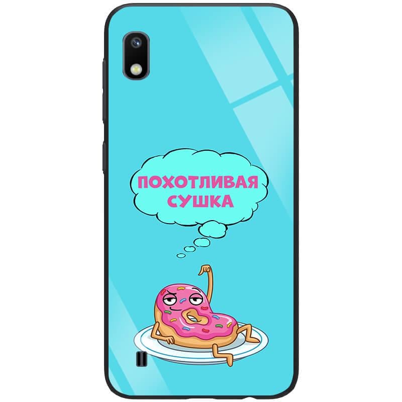 TPU + PC чохол ForFun для Samsung Galaxy A10 (A105F) Похотливая сушка / Блакитний