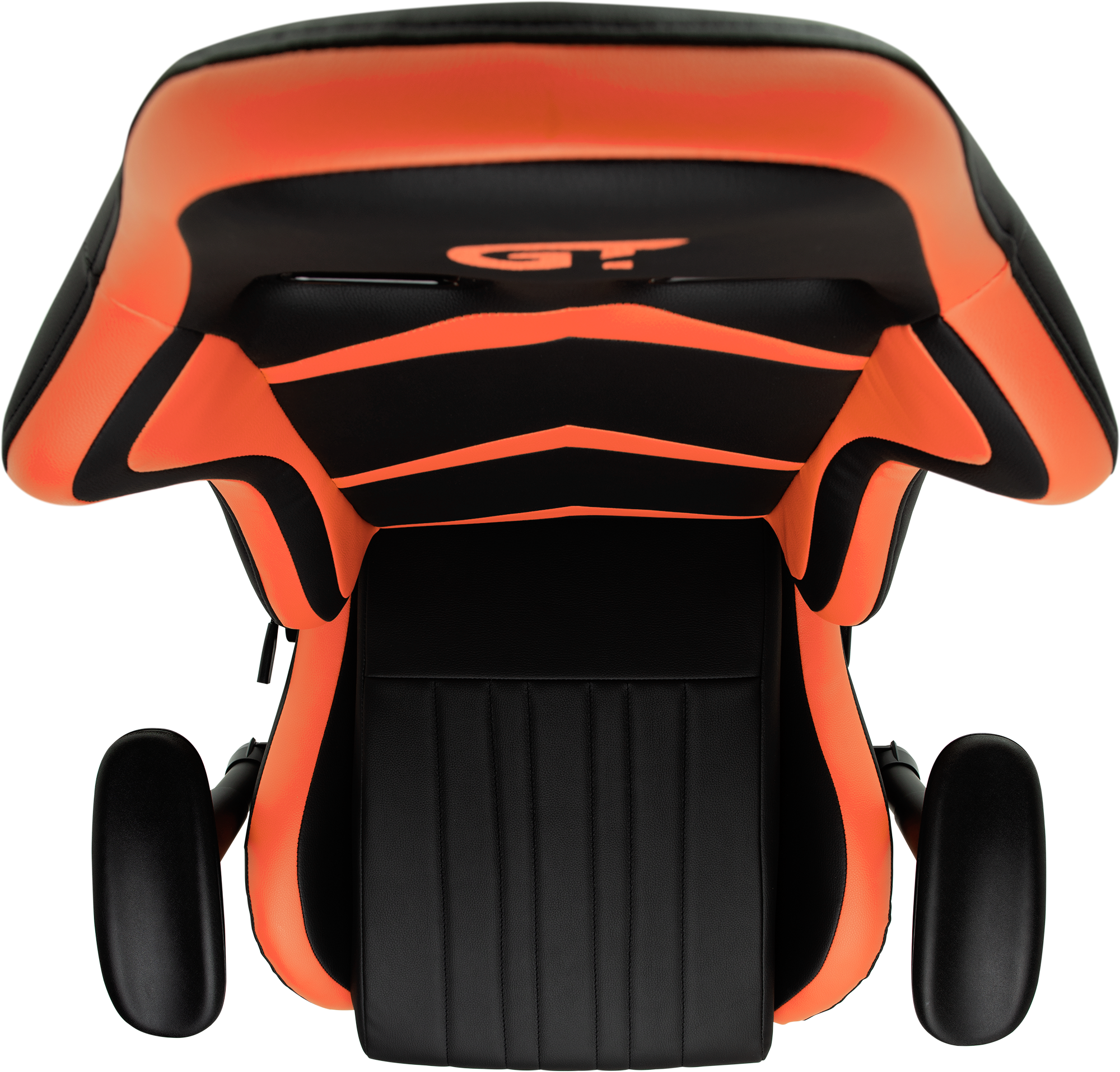 Кресло геймерское GT Racer X-2534-F Black/Orance - фото 9