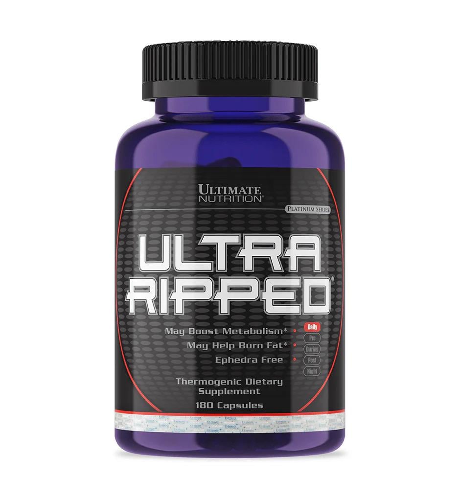 Жироспалювач Ultimate Nutrition Ultra Ripped Ephedra Free 180 капсул