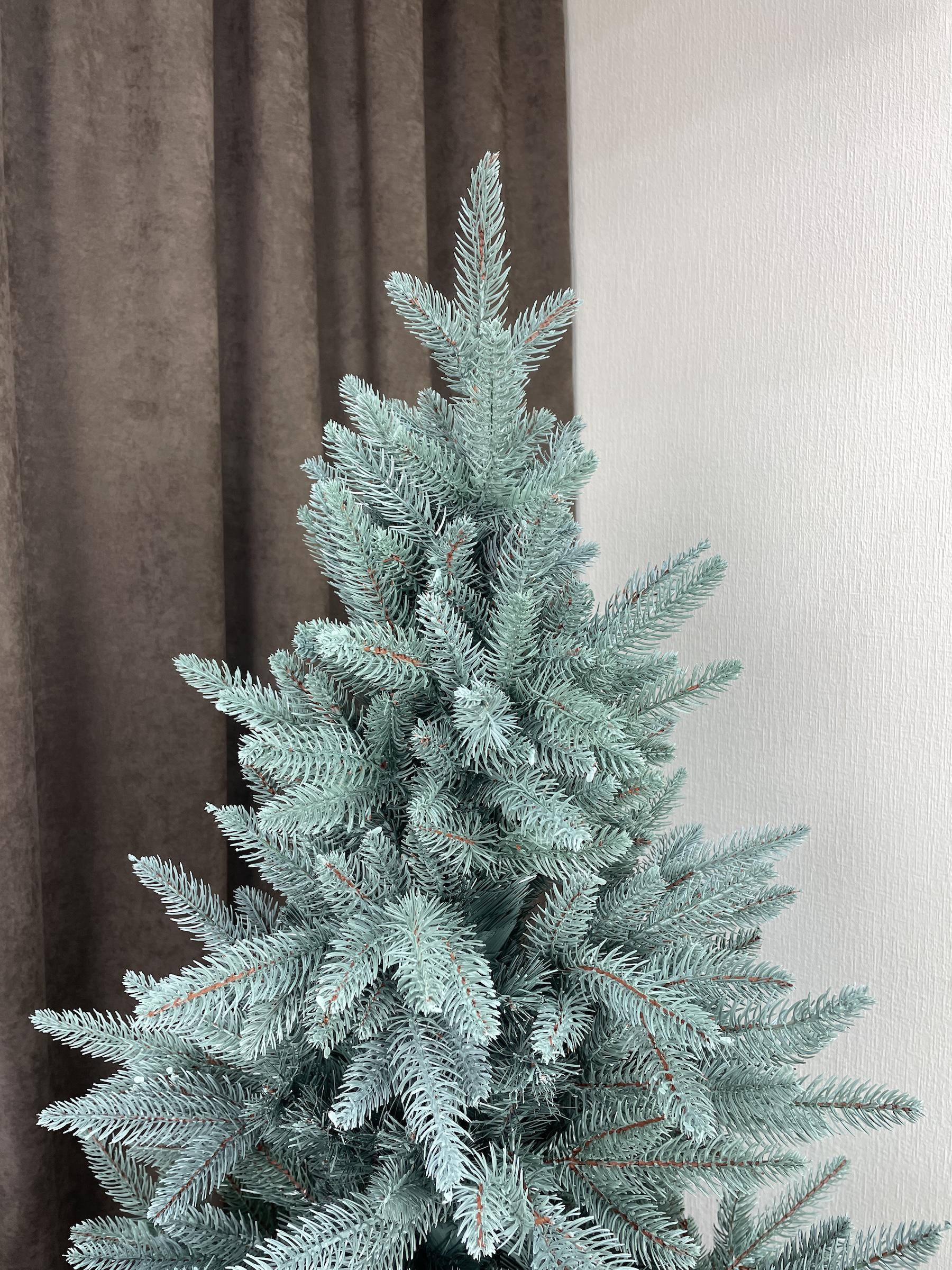 Искусственная елка литая Classic Mix 180 см Голубой (Н01017) - фото 3 Искусственная елка литая Classic Mix 180 см Голубой (Н01017) - фото 3