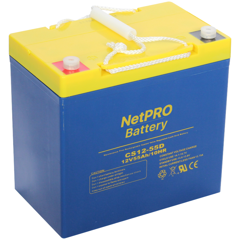 Аккумулятор NetPRO CS 12-55D 12V 55Ah Аккумулятор NetPRO CS 12-55D 12V 55Ah