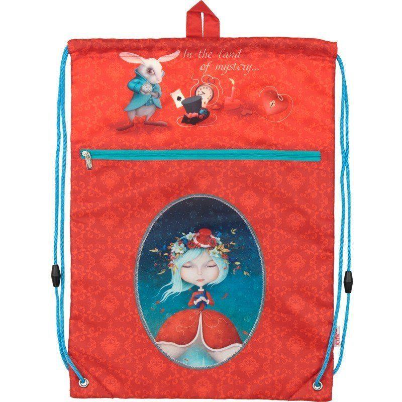 Сумка для обуви KITE с карманом 601 Alice in wonderla (K17-601M-10)