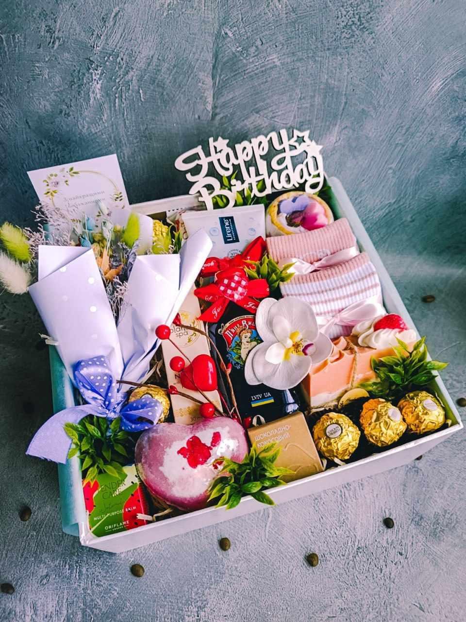 Подарунковий бокс із косметикою та доглядом (2545392120)